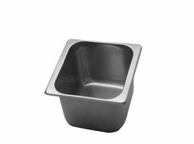 Cubeta plástico gris para vitrina helados - 2,5 L 