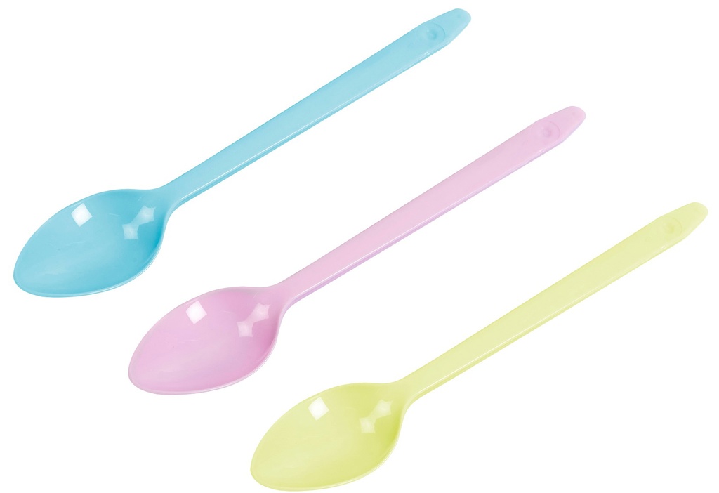 Cucharita Granita Colores - 15 cm - bolsa 1 kg